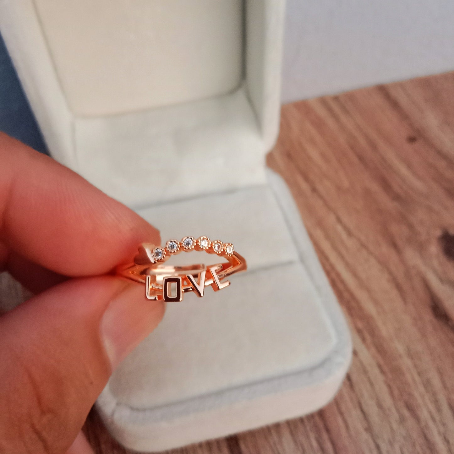 Love & Heart Ring