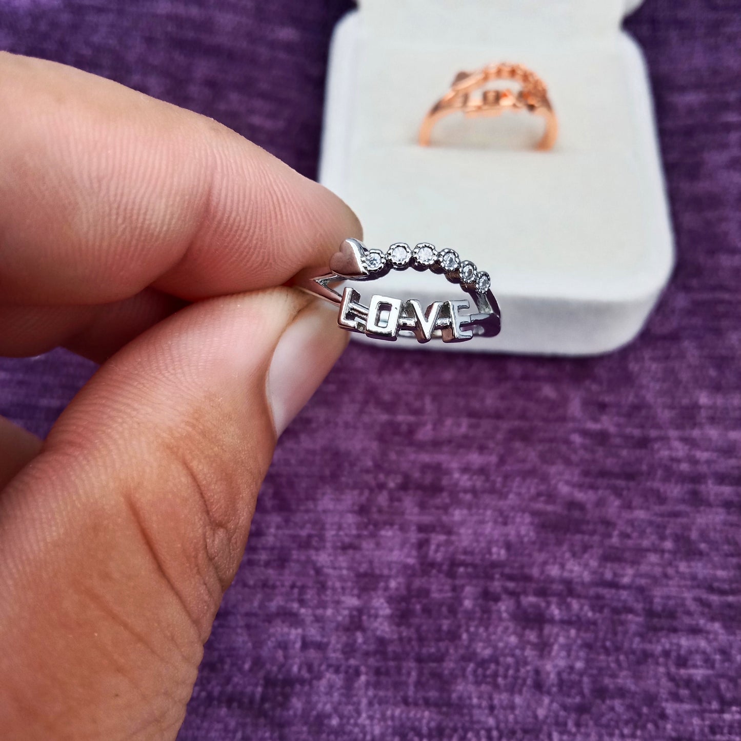 Love & Heart Ring