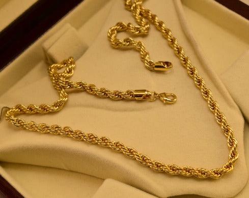 Gold Plated Long Chain For Men's