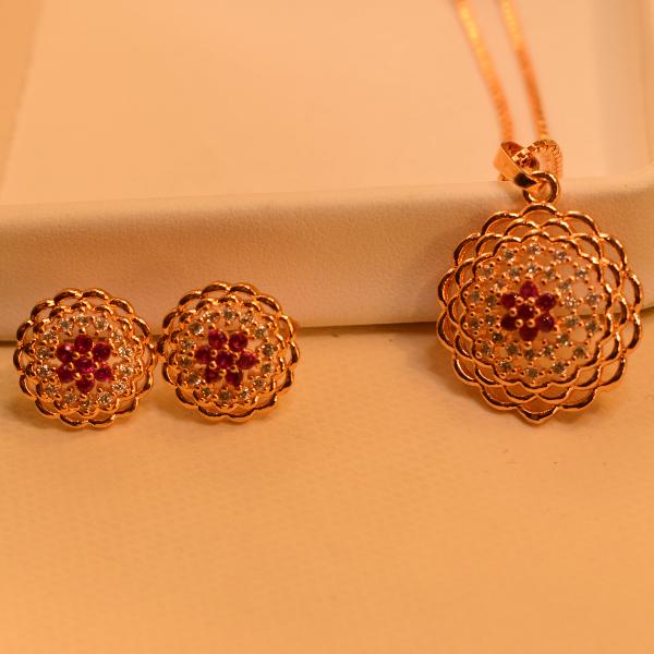 Gorgeous Gold Plated Necklace Set